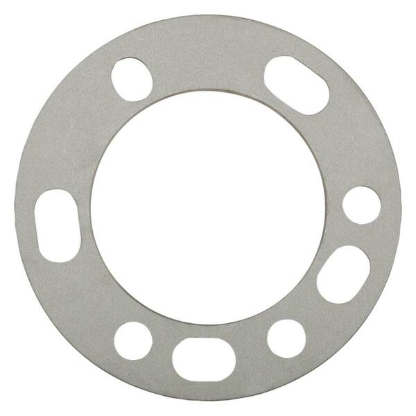 West Coast 5 x 5.50 in. Aluminum Wheel Spacer, Silver WCW-WS03